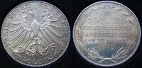 Frankfurt Doppelgulden 1849 Goethe 100 Jährige Geburtstagsfeier -