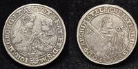 Sachsen Reichstaler 1605 Christian II Johann Georg u. August. 1601-1611 -