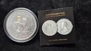Südafrika 1 Krügerrand 2020 1 oz Unze Silber Springbock Privy Deutsche Einheit Bankfrisch