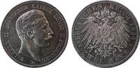 1896 2 Mark Preussen Wilhelm II Jaeger 102 fast stempelglanz