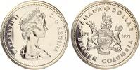 1 Dollar Kanada Wappen von Britisch Kolumbien