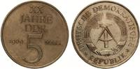 5 Mark XX Jahre DDR