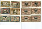 Neuenahr Kurdirektion 2 x 50 Pfennig - 2 Mark Mehl 938.2 6 Stück 2 Reihe -