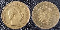 5 Mark Hessen 1877 Ludwig III Gold Jaeger 215 -
