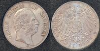 GERMANY 2 Mark 2 Mark Sachsen 1904 Georg Jaeger 129 -