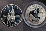 1/2 Dollar USA 1996 Olympiade Atlanta Basketball PP -