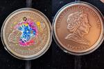 Cook Islands 5 Dollar HAH 280 Meteorite 2010 -