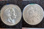3 Mark Preussen Wilhelm II -