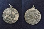 Medaille Erster Weltkrieg NIEDER MIT ENGLAND -