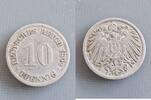  1892 G  10 Pfennig ss