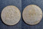 Regensburg 1 Taler 1754 Stadtansicht Franz I. Spätere Prägung von Lauer Copy -