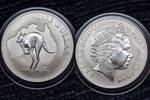 Australien 1 Dollar Känguruh unze Silber -