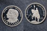 Tschechoslowakei Medaille Alexander Dubcek und Ludvik Svoboda. -