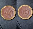 Sachsen 10 Mark Porzellan Geld Meissen Sachsen -