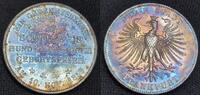 Frankfurt Taler 1859 100. Geburtstag von Schiller AKS 43 -