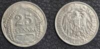 Kaiserreich 25 Pfennig -