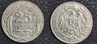 Kaiserreich 25 Pfennig -