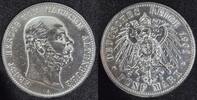 5 Mark Sachsen Altenburg 1901 Ernst Jaeger 143 -