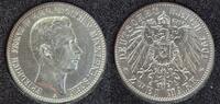 2 Mark Mecklenburg Schwerin 1901 Friedrich Franz IV Jaeger 85 -