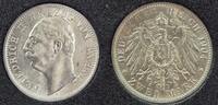 2 Mark Anhalt 1904 Friedrich II zum Regierungsantritt Jaeger 22 -