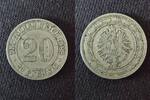 1888 J 20 Pfennig ss