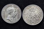 2 Mark Sachsen 1904 Georg auf den Tod -