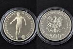 500 Zloty EM 1988 Fussball -