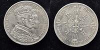  1861  Krönungstaler Preussen fast vz