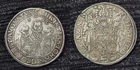 Sachsen Taler 1599 Christian II Johann Georg I und August 1591-1611 -