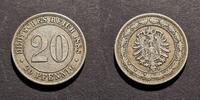  1888 A  20 Pfennig SS-VZ
