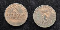 Reuß jüngere Linie Pfennig Heinrich LXVII -