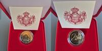 2 Euro Monaco 2015 Fürst Albert II B.U -