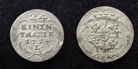 Sachsen Albertinische Linie Friedrich August II 1/24 Taler -