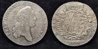 Sachsen Albertinische Linie Taler 1777 Friedrich August III. 1763-1806 -