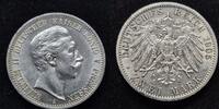 1905 A 2 Mark Preussen Wilhelm II Jaeger 102 vz-st