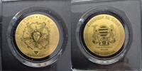 Bankfrisch TSCHAD 3000 Francs Gold 1/200 Unze Lutherrose