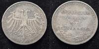 Frankfurt Doppelgulden 1848 Erzherzog von Österreich -