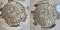 GERMANY 1933J 2 Mark Luther NGC MS 63