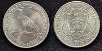  1930 A 5 Mark Rheinlandr&auml;umung fast Stempelglanz 275,00 EUR  zzgl. 5,00 EUR Versand