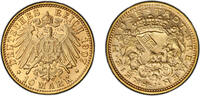 Bremen 10 Mk Bremen 10 Mark 1907-J J-204 -