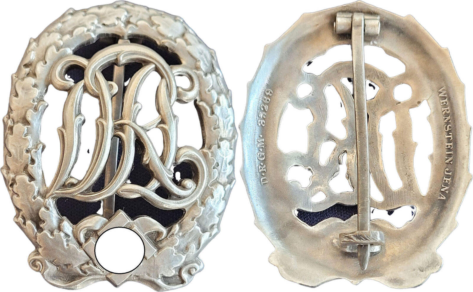 Deutsches Reich Reichssportabzeichen 193945 in Silber mit HK III MA