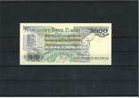Polen 5000 Zlotych 1988 Banknote / Geldschein I-II