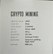 Niue 2 Dollar 2021 Crypto Mining Antique Finish