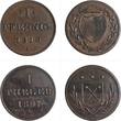 Frankfurt-Stadt Judenpfennige 1807 - 1822 Kleine Sammlung - Sehr Interessant meist vz