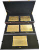Tschad 10.000 Francs CFA Gold Big Five Set 2023 - Nr. 84/499 im Original Holzkasten - Selten Prägefrisch