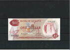 Guyana 1 Dollar Banknote / Geldschein -