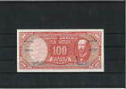 Chile 100 Pesos Banknote / Geldschein -