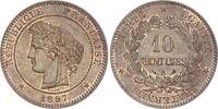 Frankreich 10 Centimes Dritte Republik, Paris -