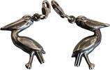 Schmuck Charm-Anhänger Pelikan -