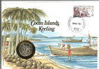 Keeling / Kokos-Inseln 10 Cents Austalische 10 Cents 1990 - im Numisbrief - -
